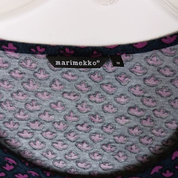 Marimekko Floral T-shirt Dress size Medium - Picture 5 of 9